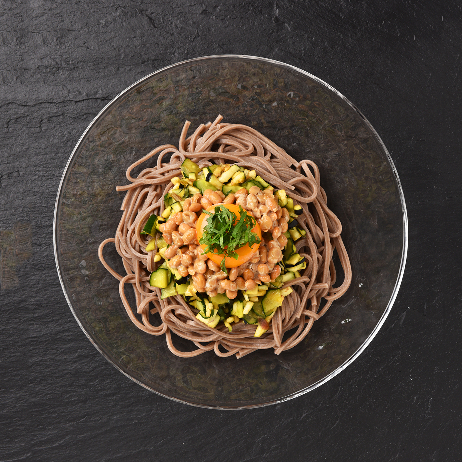 Cold Nattō Soba