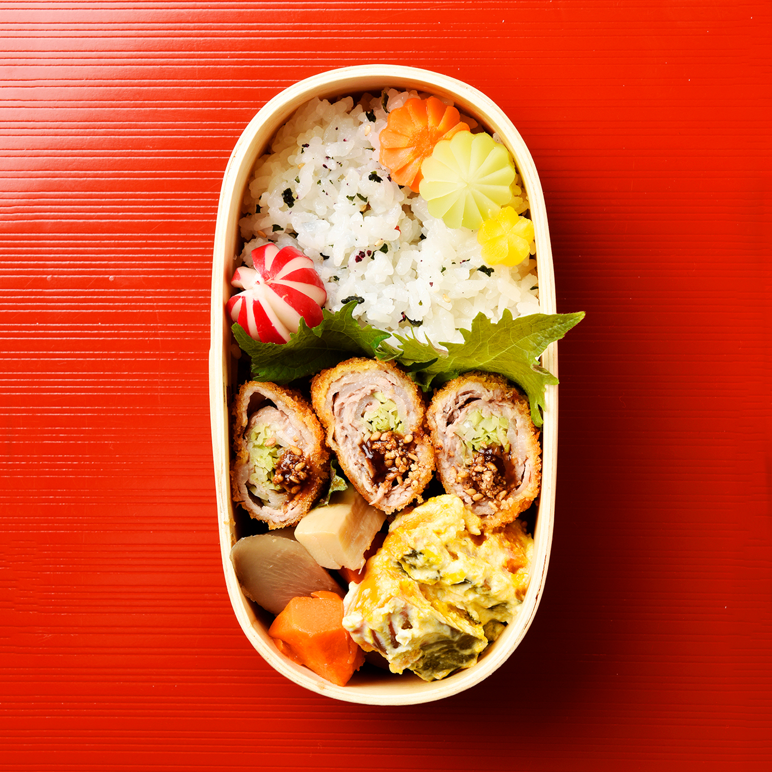 Cabbage Roll Cutlet Bento